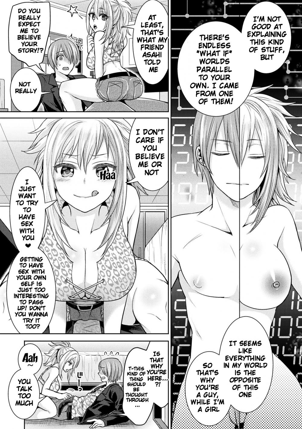 Hentai Manga Comic-Parallel World Girlfriend-Chapter 2-4